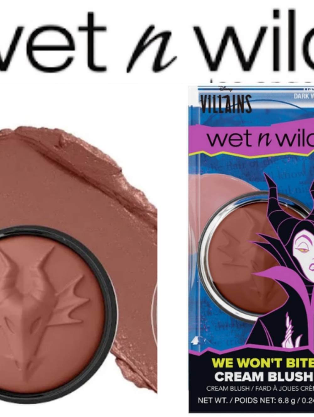 Wet-n-Wild X Disney Villians, "We Won't Bite"‎ Cream Blush